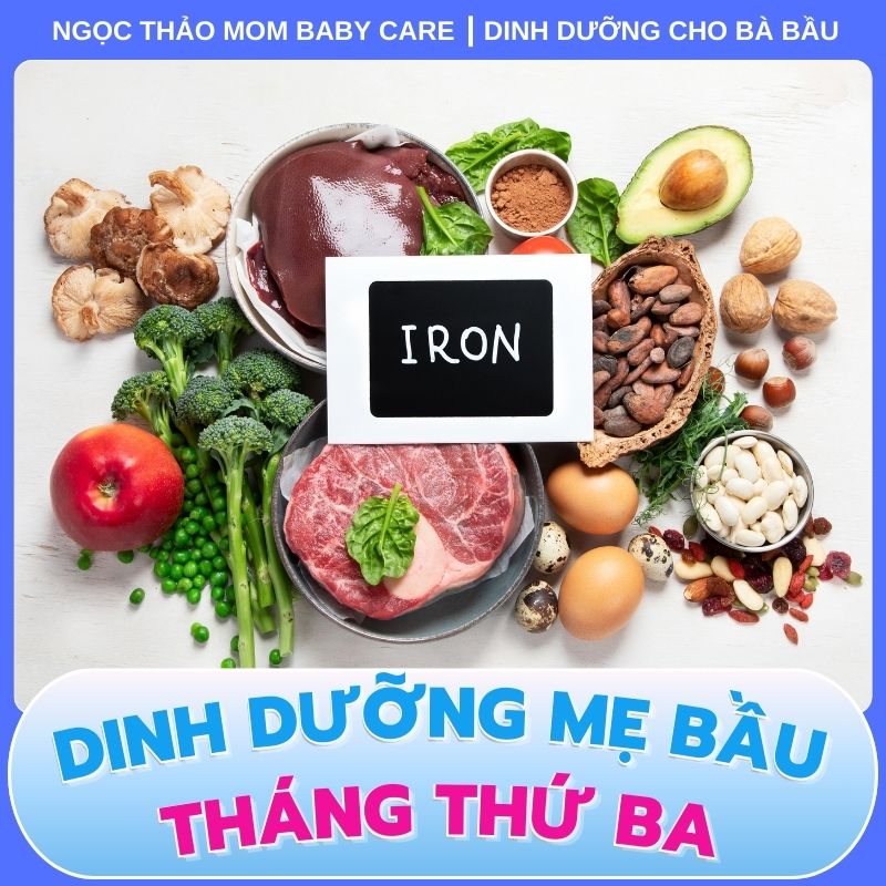 Thực phẩm giàu sắt cần thiết cho mẹ bầu